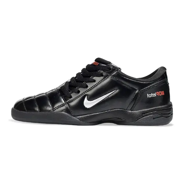 Nike Total 90 III Black Indoor IC Football Boot - Black Sole