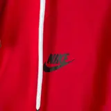 Nike White and Red Windbreaker Jacket