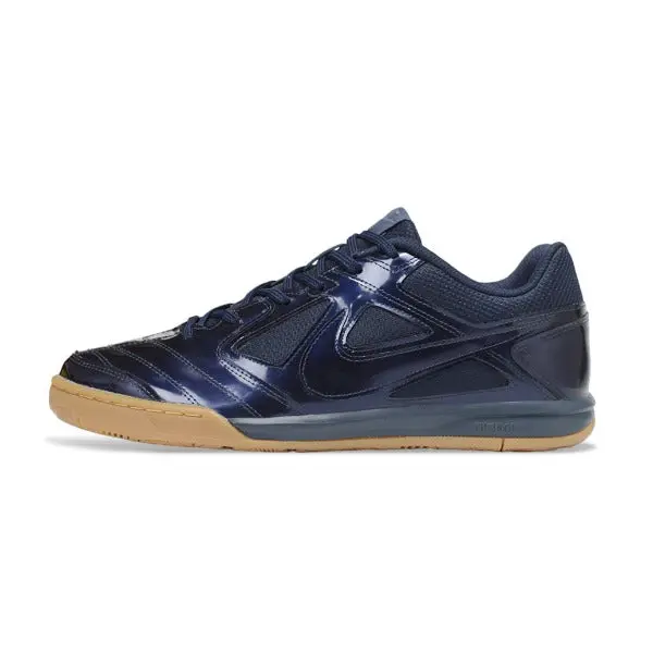 Nike SB Gato X Supreme Metallic Dark Blue Indoor IC Football Boot