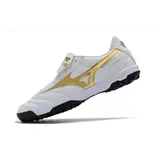 Mizuno Morelia Sala Classic White Gold and Black Turf TF Football Boot