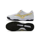 Mizuno Morelia Sala Classic White Gold and Black Turf TF Football Boot