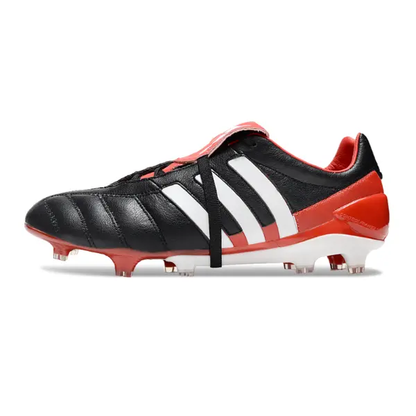 Adidas Predator Mutator Mania Elite Black and Red Firm Ground FG Football Boot