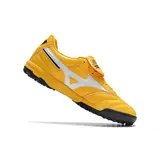 Mizuno Morelia Sala Classic Yellow White and Black Turf TF Football Boot