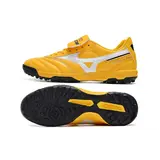 Mizuno Morelia Sala Classic Yellow White and Black Turf TF Football Boot