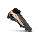 Nike Air Zoom Mercurial Superfly 10 Elite Black and Bronze Firm Ground FG Football Boot