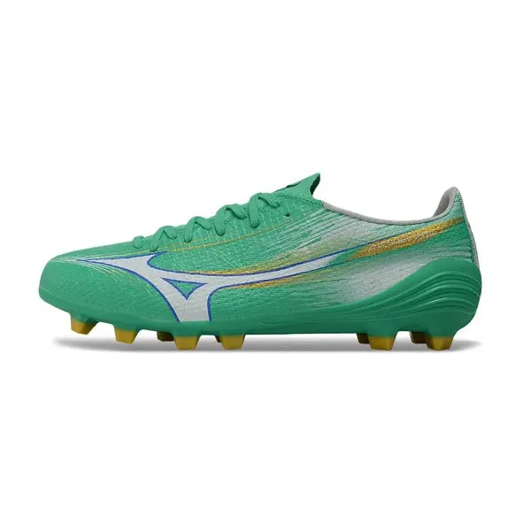 Mizuno Alpha III Elite Green Firm Ground FG Football Boot
