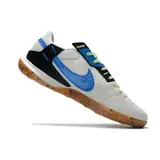 Nike Streetgato IC White Black and Blue Indoor IC Football Boot