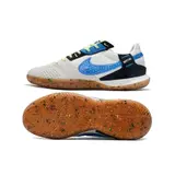 Nike Streetgato IC White Black and Blue Indoor IC Football Boot