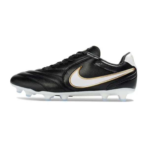 Nike Tiempo Ligera Pro Black Firm Ground FG Football Boot