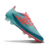 Adidas F50 Elite Light Blue and Salmon Firm Ground FG Football Boot