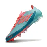 Adidas F50 Elite Light Blue and Salmon Firm Ground FG Football Boot