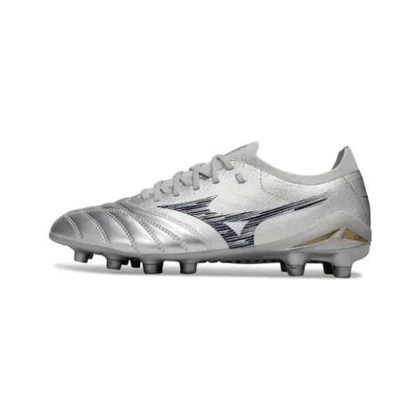 Mizuno Morelia Neo IV Elite Silver Firm Ground FG Football Boot