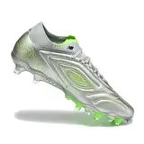 New Balance Tekela Elite V5 Silver and Green Firm Ground FG Football Boot