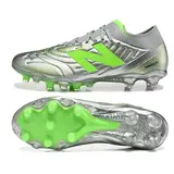 New Balance Tekela Elite V5 Silver and Green Firm Ground FG Football Boot