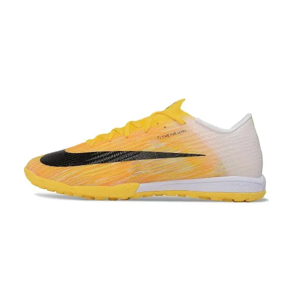 Nike Air Zoom Mercurial Superfly 11 Elite Yellow and White Turf TF Kids Football Boot - Orange/Yellow