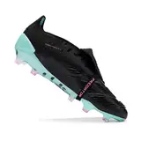 Adidas Predator 30 Elite Tongue Black and Light Blue Firm Ground FG Football Boot