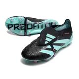 Adidas Predator 30 Elite Tongue Black and Light Blue Firm Ground FG Football Boot