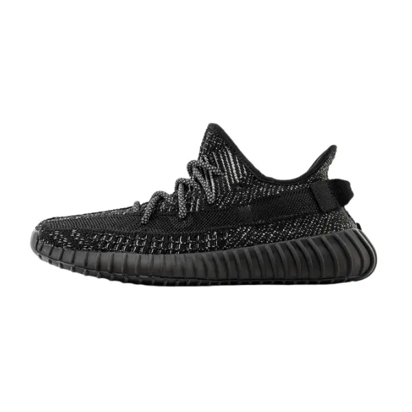 Adidas Yeezy Boost 350V2 Black Static Casual Shoes