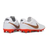 Nike Tiempo Ligera Pro White and Red Firm Ground FG Football Boot