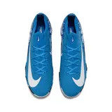 Nike Zoom Mercurial Vapor 16 Elite Kids Blue and White Turf TF Football Boot