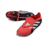 Adidas Predator 26 Elite Tongue Black and Red Firm Ground FG Football Boot - All Red
