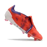 Adidas Predator 30 Elite Tongue Red White and Purple Firm Ground FG Football Boot