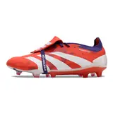 Adidas Predator 30 Elite Tongue Red White and Purple Firm Ground FG Football Boot