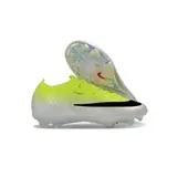 Nike Air Zoom Mercurial Vapor 17 Elite Fluorescent Green and White Firm Ground FG Kids Football Boot