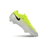 Nike Air Zoom Mercurial Vapor 17 Elite Fluorescent Green and White Firm Ground FG Kids Football Boot