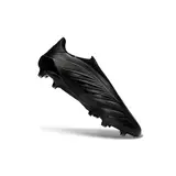 Adidas Copa Pure 4 Laceless Elite Black Firm Ground FG Football Boot