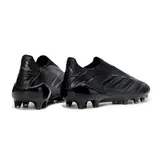 Adidas Copa Pure 4 Laceless Elite Black Firm Ground FG Football Boot