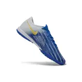Nike Air Zoom Mercurial Superfly 11 Elite Black and White Turf TF Kids Football Boot - Royal Blue/White