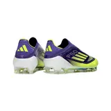 Adidas F50 Elite Laceless Purple and Green Firm Ground FG Football Boot