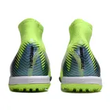 Nike Zoom Mercurial Superfly 10 Elite Kids Light Green Turf TF Football Boot