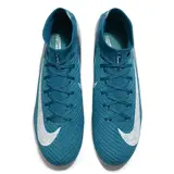 Nike Air Zoom Mercurial Superfly 10 Elite Blue Firm Ground FG Kids Football Boot