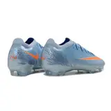 Nike Air Zoom Mercurial Vapor 17 Elite Light Blue and Orange Firm Ground FG Kids Football Boot