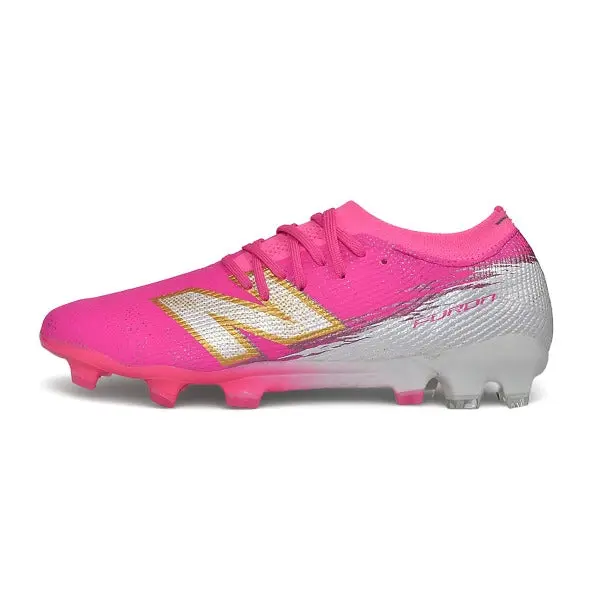 New Balance Furon Team V9 Pink Firm Ground FG Football Boot