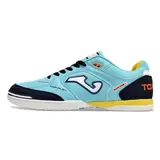 Joma Top Flex 24 IC Light Blue and Yellow Futsal Football Boot