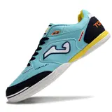 Joma Top Flex 24 IC Light Blue and Yellow Futsal Football Boot
