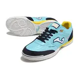 Joma Top Flex 24 IC Light Blue and Yellow Futsal Football Boot
