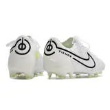 Nike Tiempo Legend 9 Elite White and Black Firm Ground FG Football Boot