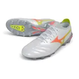 Mizuno Morelia Neo V Elite White, Yellow and Orange Firm Ground FG Football Boot