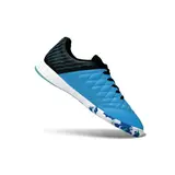 Nike Lunar Gato II Black and Blue Indoor IC Football Boot