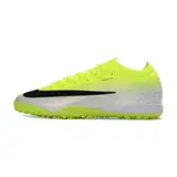 Nike Air Zoom Mercurial Vapor 17 Elite Yellow and White Turf TF Kids Football Boot