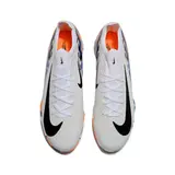 Nike Zoom Mercurial Vapor 16 Elite Kids White and Blue Turf TF Football Boot