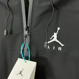 Jordan Black Windbreaker Jacket - Lined