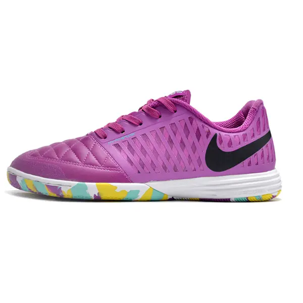 Nike Lunar Gato II Purple Indoor IC Football Boot