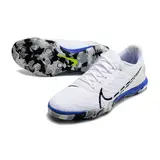 Nike Reactgato White and Blue Indoor IC Football Boot Size 42Eu