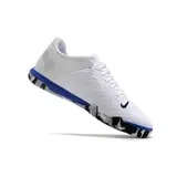 Nike Reactgato White and Blue Indoor IC Football Boot Size 42Eu