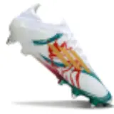 Adidas F50 Primeknit Elite White Red and Green Mixed Studs SG Football Boot